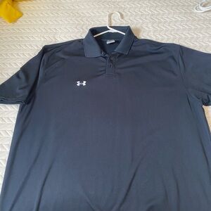 Under Armour Men's Dark Gray Polo Shirt